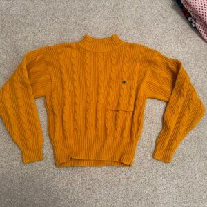 Vintage 80's Cable Knit Ski Sweater - Women's Medium